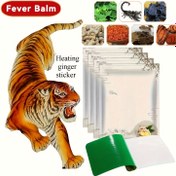 Resim 50 Etiket/Isıtma Zencefil Yağı Yama, Çin Leoparı Sıcak Basınç Balmı, Güvenli Bitkisel Maddelerle Yapılmış, Omuzlar, Sırt, Bacaklar ve Bel için Uygun, Yaşlılar ve Yetişkinler İçin 