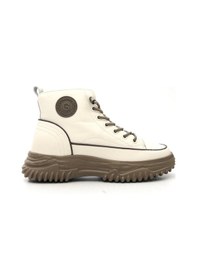 Resim Guja 24k310-13 Kalın Taban Deri Kadın Sneakers Bot Siyah 
