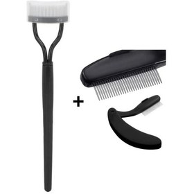 Resim Kirpik Ayırıcı Ve Metal Kirpik Tarağı 