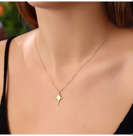 Resim Glorria Altın Kutup Yıldızı Kolye N11.28875 