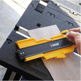 Resim Sgs SGS980 Magıx Şablon Cetveli 25X10CM 