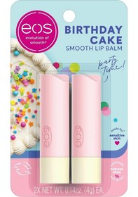 Resim Eos Birthday Cake Lip Balm 2 x 4 G 
