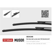 Resim Sılbak Silecek Süpürgesi 750/650mm Muz Tipi Ford B-max 10/12 IS00-SILBAK SB3026B 