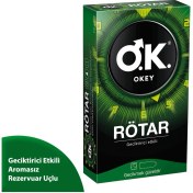 Resim Marka: Okey Rötar Prezervatif 10 Adet Kategori: Prezervatif 