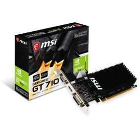 Resim Delixa MSI VGA GT 710 2GD3H LP GT710 2GB DDR3 64b DX12 PCIE 3.0 x16 (1xVGA 1xDVI 1xHDMI) Ekran Kartı 
