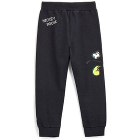 Resim Original Marines Erkek Çocuk Mickey Mouse Eşofman Altı Siyah - Siyah / 5 Yaş 