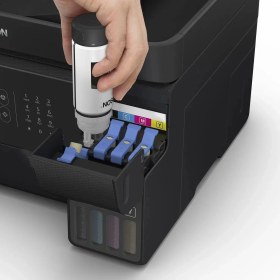 Resim Epson Yaz Epson Ecotank L5590 Wi-Fi+Tarayıcı+Fotokopi+Faks Renkli Çok Fonksiyonlu Tanklı Yazıcı C11CK57404 
