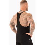 Resim Ghedto Gym Style Fitness Tank Top Sporcu Atleti Siyah 