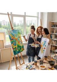 Resim 35x50 Cm Resim Tuvali Boş Boyama Tuvali Akrilik Yağlı Boya Uyumlu Şase Tuval 