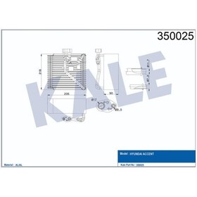 Resim Evaporator Accent 504646608 