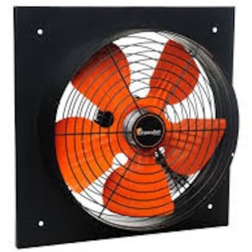 Resim Pstk 600 60 Cm Ön Arka Kafesli Kare Trifaze Sanayi Tip Aspiratör Fanex Marka 