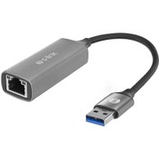 Resim S-Link Sw-U334 Gri Metal Usb 3.0 To Rj45 10-100-1000Mbps Gigabit Adaptör 