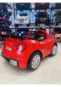 Resim Audi Akülü Araba 0-6 Yaş Kırmızı 