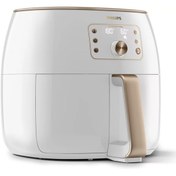 Resim Philips Airfryer Xxl Smart Sensing Star White, Led Ekran , 2250 W , Beyaz , 7,3 Litre 