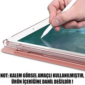 Resim Microsonic Apple iPad 10.2'' 9. Nesil (A2602-A2604-A2603-A2605) Origami Pencil Siyah [iPad 9.Nesil 10.2 ile Uyumlu Kılıf - Siyah] 