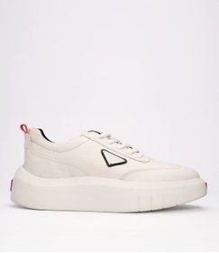 Resim MARCOMEN Erkek Kalın Taban Sneaker Beyaz 