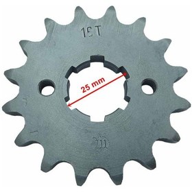Resim ATV ÖN DİŞLİ 428-16T İÇ 25 MM 2 DELİKLİ ÖM 