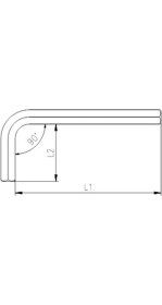 Resim İZELTAŞ 3.5mm ALTI KÖŞE ALLEN ANAHTAR 