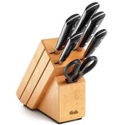 Resim Fissler Teksas 7 Parça Ahşap Bloklu Bıçak Seti 