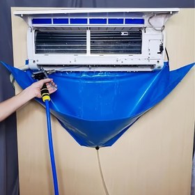 Resim 3 adet Tam Klima Temizleme Kiti - Toz Örtüsü, Su Torbası ve Genel Temizlik Araçları Dahil - Duvara Monte Üniteler İçin Mükemmel - Klimanızın Verimli Çalışmasını Sağlayın ve Hava Kalitesini İyileştirin - Duvar ve Mobilyalarınızı Suya Karşı Korumak İçin 