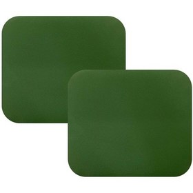 Resim Knsz oturma minderi 2 li mazlum yşl suni deri tel sandalyesi oturma yeri için 