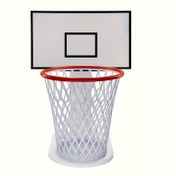 Resim Mini Basketbol Hoop Çöp Kutusu Standı - Beyaz & Turuncu Tasarım, Sessiz İşlem, Manuel Kaldırma, Kova Dahil Değil, Ev veya Ofis Kullanımı İçin Mükemmel, Ev Sporları Çöp Kutusu | Spor Temalı Dekor | Fonksiyonel Tasarım, Basketbol Aksesuarları 