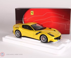 Resim 1:18 BBR 2016 Ferrari F12 TDF GIALLO TRI-STRATO 
