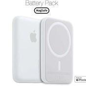 Resim Teknotopia Magsafe Battery Pack Powerbank 5000 mAh Apple iPhone Telefon Uyumlu Kablosuz Şarj 