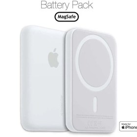 Resim Teknotopia Magsafe Battery Pack Powerbank 5000 mAh Apple iPhone Telefon Uyumlu Kablosuz Şarj 