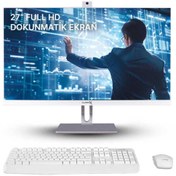 Resim Turbox TAx1337 i7 4770 16GB Ram 1TB SSD 27 inç Full HD Dokunmatik BT Webcam WiFi All in One PC 