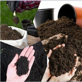 Resim Özel Karışımlı Bitki Toprağı Torf 60 Litre 15 Kğ 
