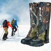 Resim Ayarlanabilir Yürüyüş Kıyafetleri, Tüm Hava Koşulları İçin Kar, Kum ve Kir Koruması İçin Kamuflaj Oxford Kumaş Bacak Koruyucuları, Trekking, Yürüyüş ve Dağ Tırmanışı İçin İdeal, Açık Hava Aktiviteleri Taytleri | Ayarlanabilir Taytler | Dayanıklı Kıyafet 