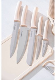 Resim Cooper 8 Parça Standlı Kesme Tahtası Ve Bıçak Seti Diğer 