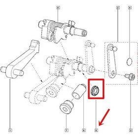 Resim Motor Keçesı Fluence Dc4 8201082900 