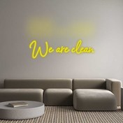 Resim Özel Tasarım : We are clean 