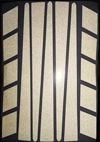 Resim Şerit Şeklinde Reflektif Beyaz Sticker Çınar Extreme 