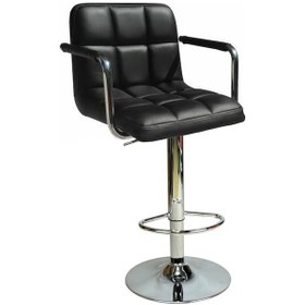 Resim Bürocci Carla Bar Taburesi-Siyah-9503Q0101 Çok Renkli 