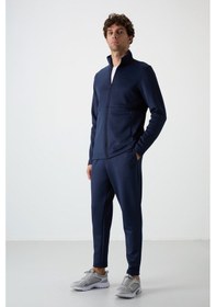 Resim Tommy Life Bran İndigo Scuba Kumaş Erkek Eşofman Takım - 85199 İndigo 