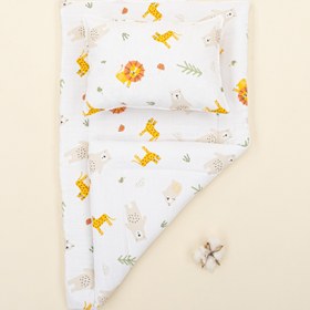 Resim Alt Açma Matı ve Yastık - Aslan 