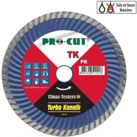 Resim Pro-Cut 51119 TK (Turbo Kanallı) Serisi Elmas Testere 125 mm 