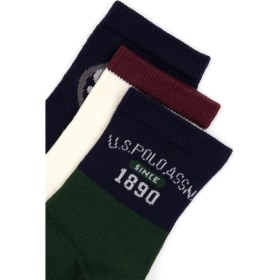 Resim U.s. Polo Assn. Erkek Çocuk Yeşil Çorap (Soket) 50318049-VR054 