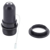 Resim ekiLamp E27 Ipli Anahtarlı Duy - Siyah 