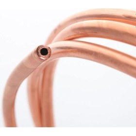 Resim Fastbuy 1 M Yumuşak Bakır Bobin Od 2x1mm, 8mm Id 1.6mm Saf Bakır Tel Klima Soğutma Dıy El Sanatları 2x1mm-1m 