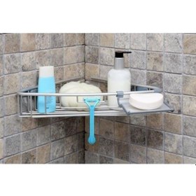 Resim Primanova Paloma Eloksal Aluminyum Banyo Rafı Tekli Mat M-N30-30 Çok Renkli 