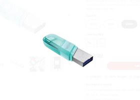 Resim SanDisk iXpand Flash Drive Flip 64GB, Mint Color 