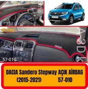 Resim DACİA SANDERO STEPWAY 2015-2021 ÖN GÖĞÜS / PANEL / TORPİDO KORUMASI - KILIFI - HALISI 