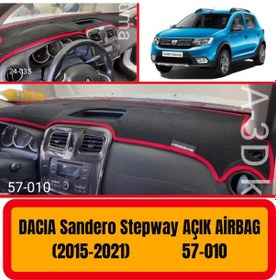 Resim DACİA SANDERO STEPWAY 2015-2021 ÖN GÖĞÜS / PANEL / TORPİDO KORUMASI - KILIFI - HALISI 