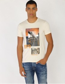 Resim Roberto Cavalli Erkek Tshirt /M.Rob.0421.14024 Bej 