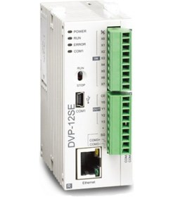 Resim Delta Dvp12se11r ,8d/4r Ethernet Plc Cpu Modül 