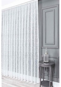 Resim Evdepo Home Kullanıma Hazır Örme Tül Perde (540715464) 